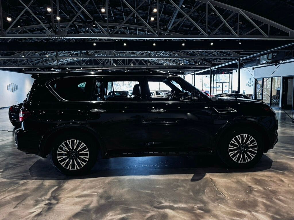 2021 Nissan Armada LocalTrade/SL/MidnightEditionPkg/CaptainsChairs/HtdSeats/SunRoof - 23049683 - 5
