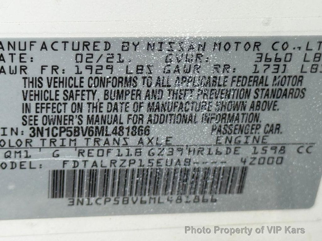 2021 Nissan Kicks S FWD - 22986296 - 24