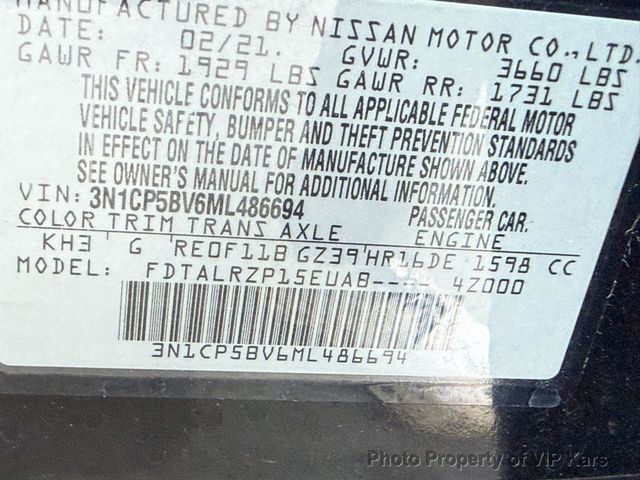 2021 Nissan Kicks S FWD - 22998573 - 19