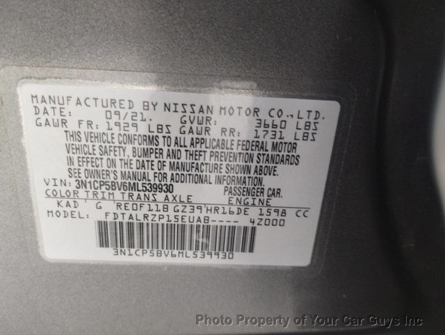 2021 Nissan Kicks S FWD - 23004030 - 24