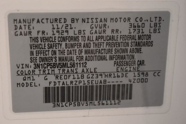 2021 Nissan Kicks S FWD - 22983554 - 36