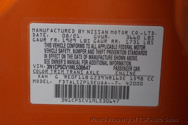 2021 Nissan Kicks SV FWD - 22984676 - 30