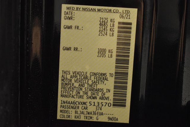 2021 Nissan Maxima SV 3.5L - 22957129 - 12