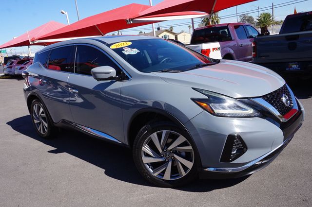 2021 Nissan Murano SL, PREMIUM WHEELS, PANO MOON ROOF, LEATHER SEATS, BLUETOOTH - 23099577 - 1