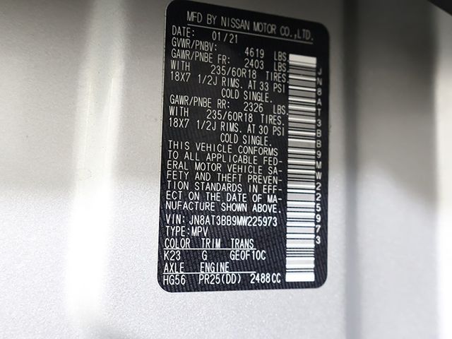 2021 Nissan Rogue AWD SV - 22942169 - 46