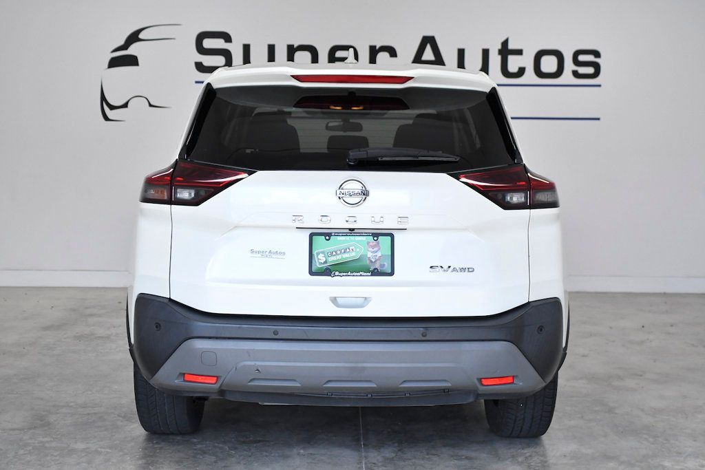 2021 Nissan Rogue AWD SV - 22525907 - 4