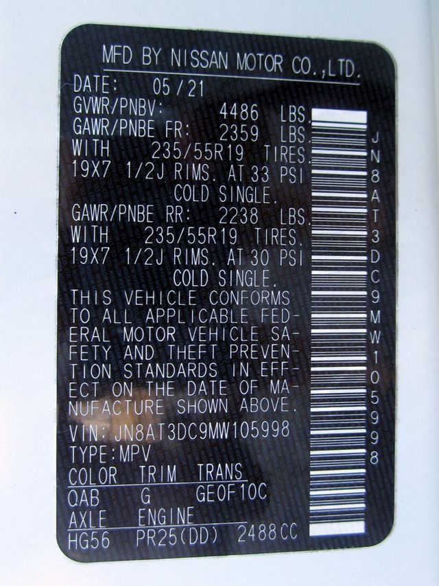 2021 Nissan Rogue FWD Platinum - 22911254 - 27