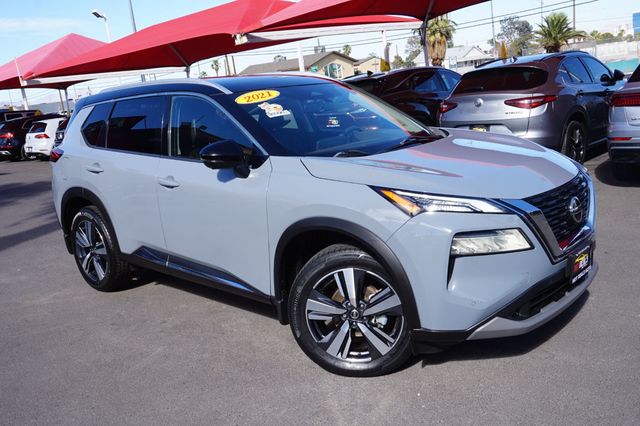 2021 Nissan Rogue SL, PREMIUM WHEELS, LEATHER SEATS, PANORAMIC MOON ROOF - 23079343 - 1