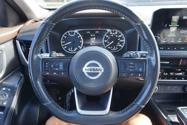 2021 Nissan Rogue SL, PREMIUM WHEELS, LEATHER SEATS, PANORAMIC MOON ROOF - 23079343 - 26