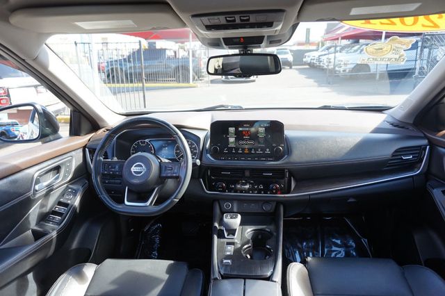 2021 Nissan Rogue SL, PREMIUM WHEELS, LEATHER SEATS, PANORAMIC MOON ROOF - 23079343 - 45