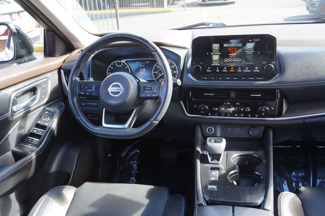 2021 Nissan Rogue SL, PREMIUM WHEELS, LEATHER SEATS, PANORAMIC MOON ROOF - 23079343 - 46