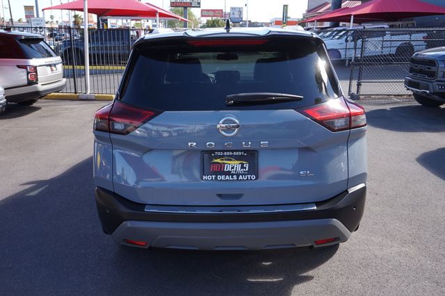 2021 Nissan Rogue SL, PREMIUM WHEELS, LEATHER SEATS, PANORAMIC MOON ROOF - 23079343 - 6