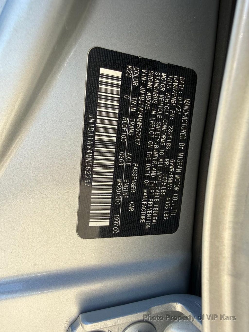 2021 Nissan Rogue Sport FWD S - 22932076 - 19