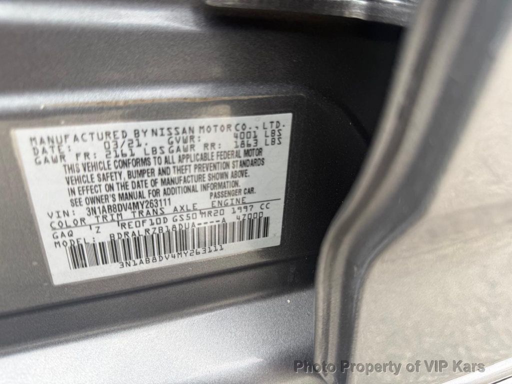 2021 Nissan Sentra SR CVT - 22933805 - 23
