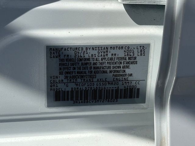 2021 Nissan Sentra SV CVT - 22589563 - 23