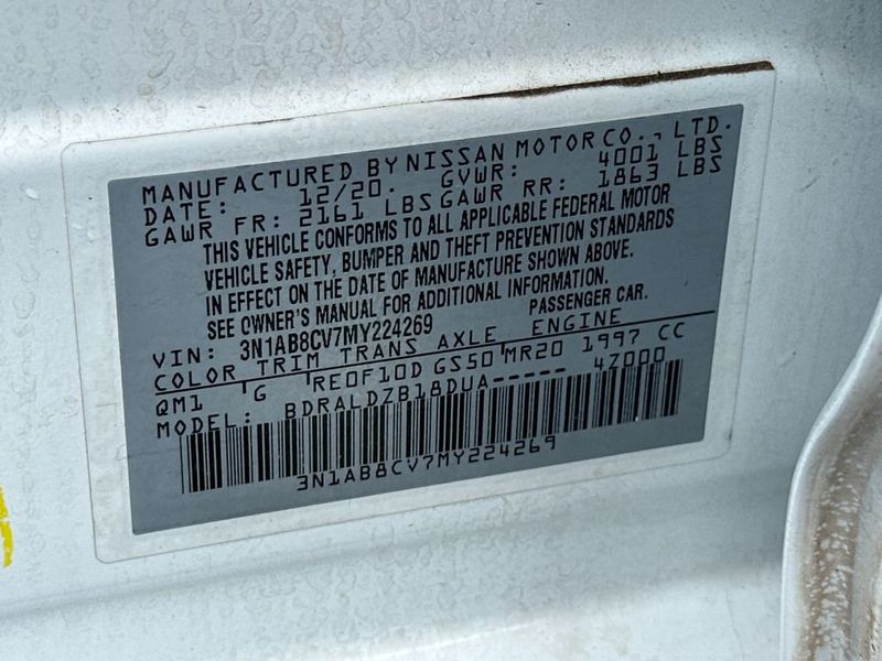 2021 Nissan Sentra SV CVT - 22984238 - 21