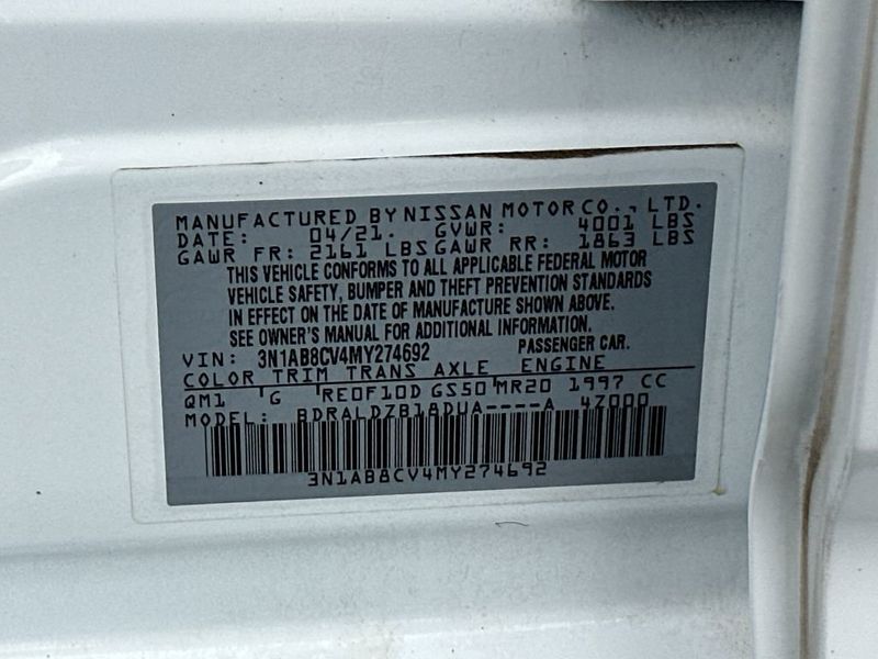 2021 Nissan Sentra SV CVT - 22990181 - 21