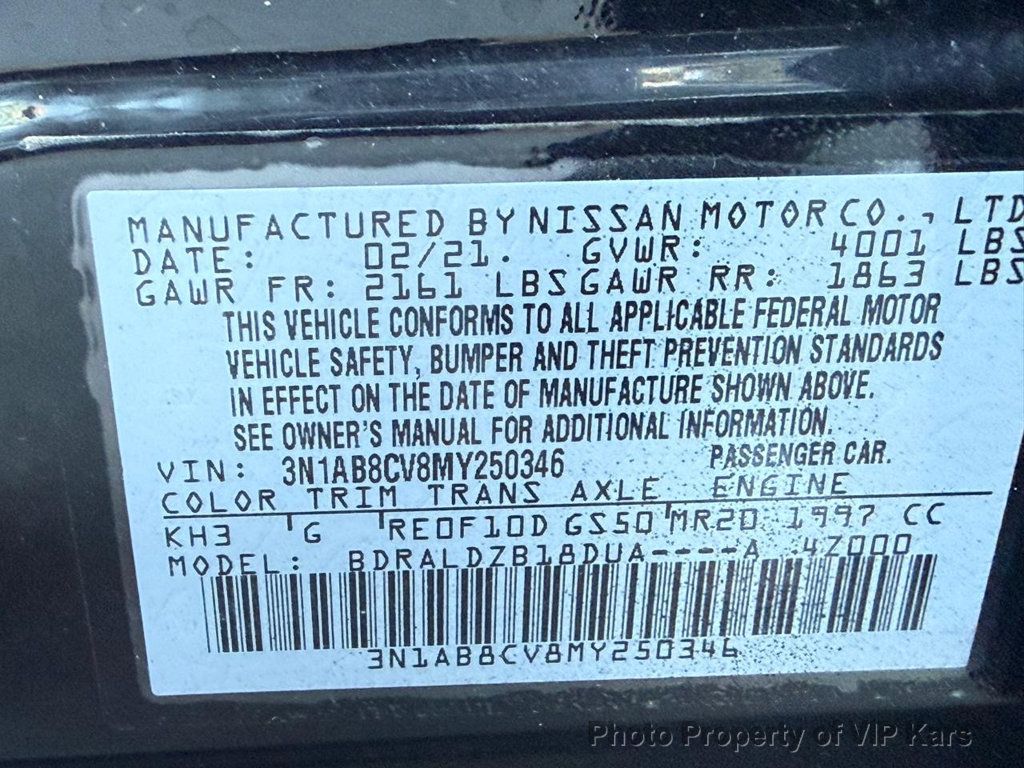2021 Nissan Sentra SV CVT - 22959757 - 17