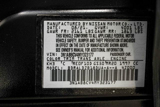 2021 Nissan Sentra SV CVT - 22962550 - 35