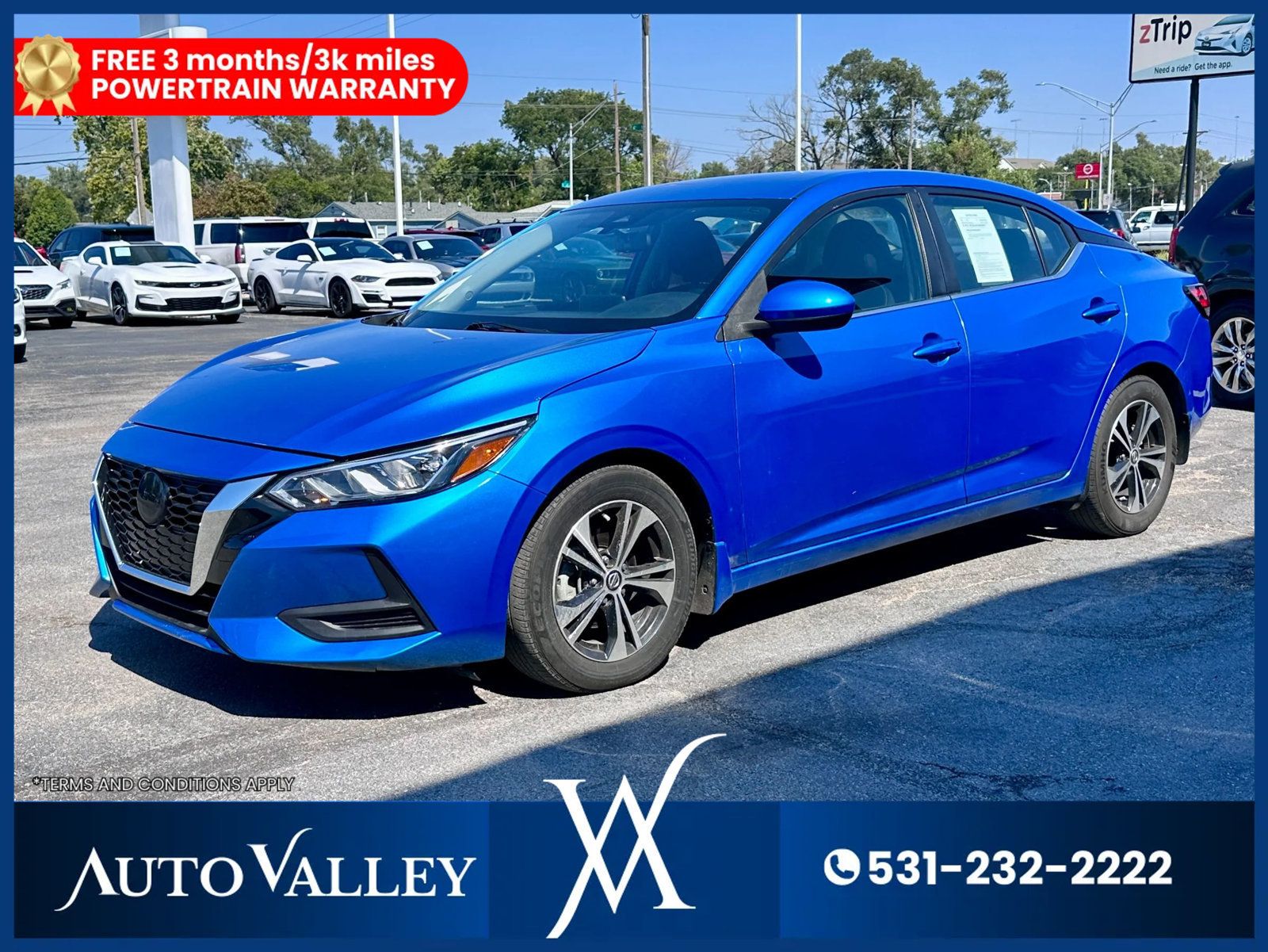 2021 Nissan Sentra SV photo 3