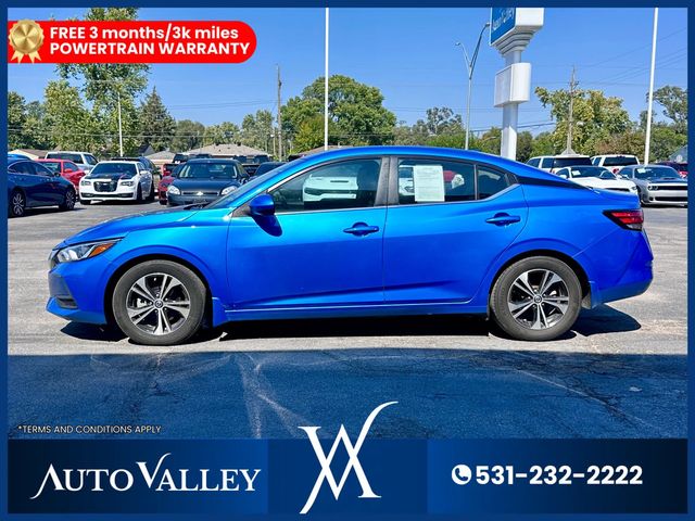 2021 Nissan Sentra SV Sedan 4D - 22938995 - 3