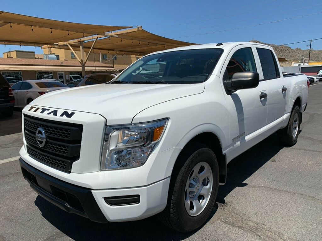 2021 Nissan Titan 4x4 Crew Cab S 1-Owner 2keys - 22435209 - 23