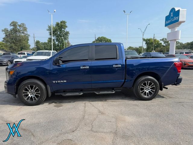 2021 Nissan Titan Crew Cab SV Pickup 4D 5 1/2 ft - 23057662 - 3