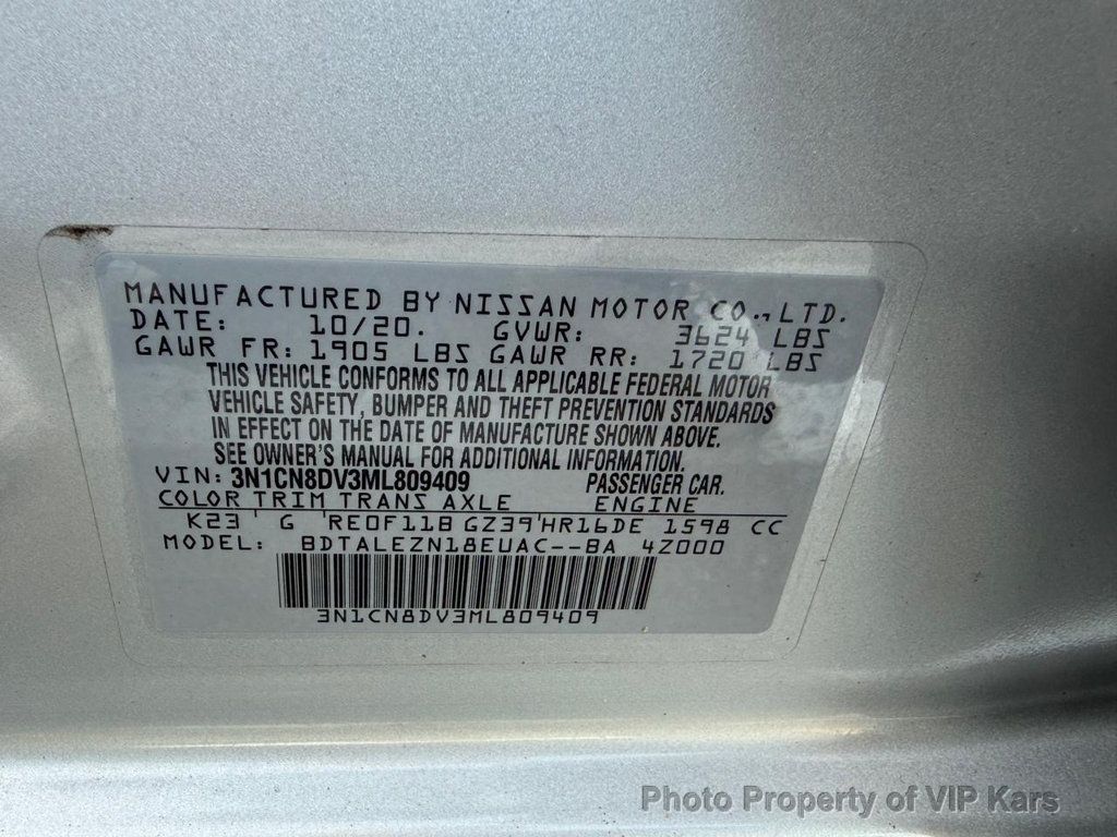 2021 Nissan Versa S CVT - 22984361 - 20