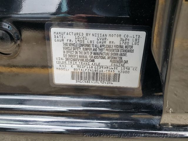 2021 Nissan Versa SV CVT - 22979789 - 28