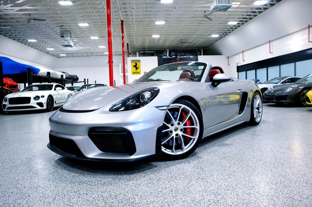 2021 Porsche 718 SPYDER MANUAL * ONLY 4K MILES...718 SPYDER MANUAL TRANS! - 22706199 - 3