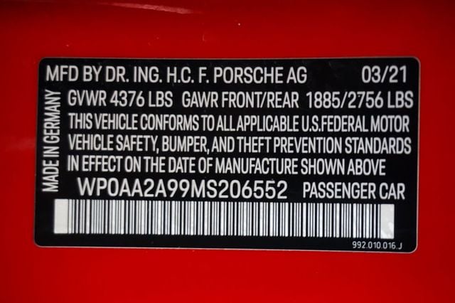 2021 Porsche 911 *C4 AWD Coupe* *Gurads Red* *Sport Design* *$133k MSRP* - 22978514 - 20
