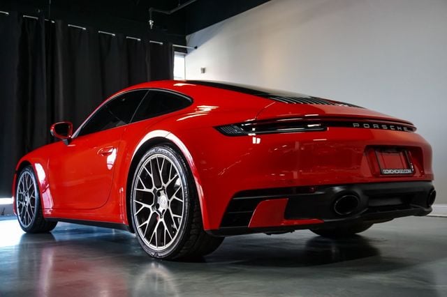 2021 Porsche 911 *C4 AWD Coupe* *Gurads Red* *Sport Design* *$133k MSRP* - 22978514 - 36