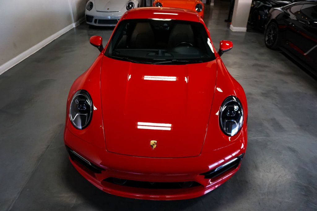 2021 Porsche 911 *C4 AWD Coupe* *Gurads Red* *Sport Design* *$133k MSRP* - 22978514 - 52