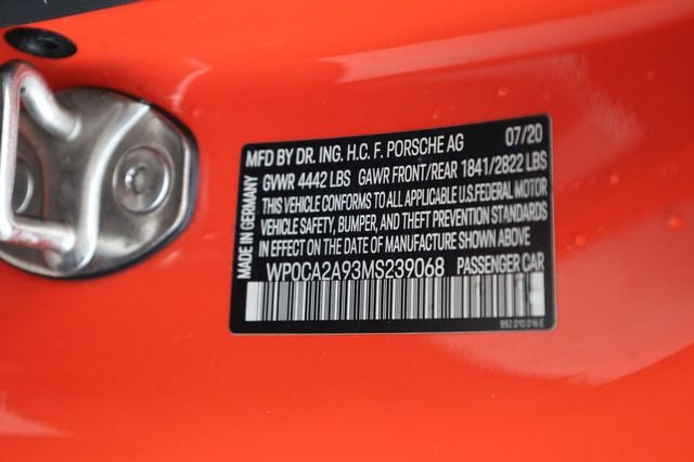 2021 Porsche 911 Carrera Cabriolet - 22968545 - 19