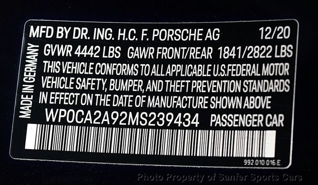 2021 Porsche 911 Carrera Cabriolet - 23031119 - 51