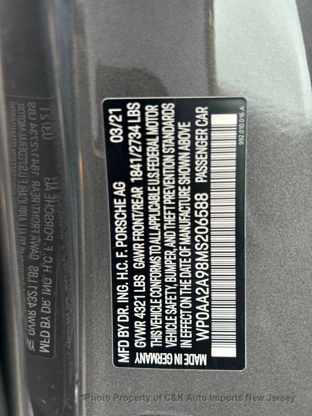 2021 Porsche 911 Carrera Coupe - 23007481 - 68
