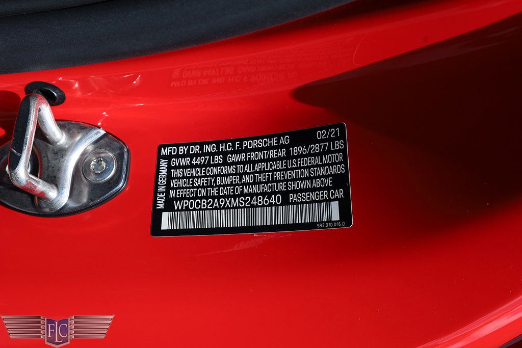 2021 Porsche 911 Carrera S Cabriolet - 23038237 - 48