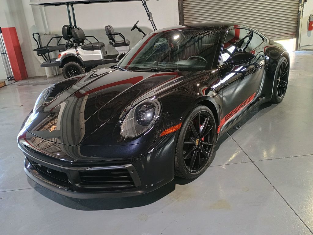 2021 Porsche 911 Carrera S Coupe Clean Carfax Florida Car - 23028149 - 0
