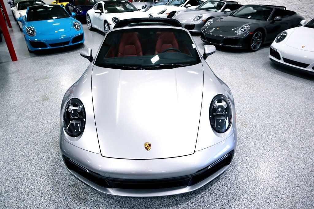 2021 Porsche 911 TARGA 4S GT SILVER...5,795 Miles...TARGA 4S  - 22484082 - 18