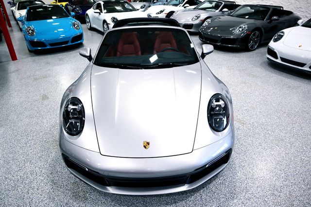2021 Porsche 911 TARGA 4S GT SILVER...5,795 Miles...TARGA 4S  - 22484082 - 18