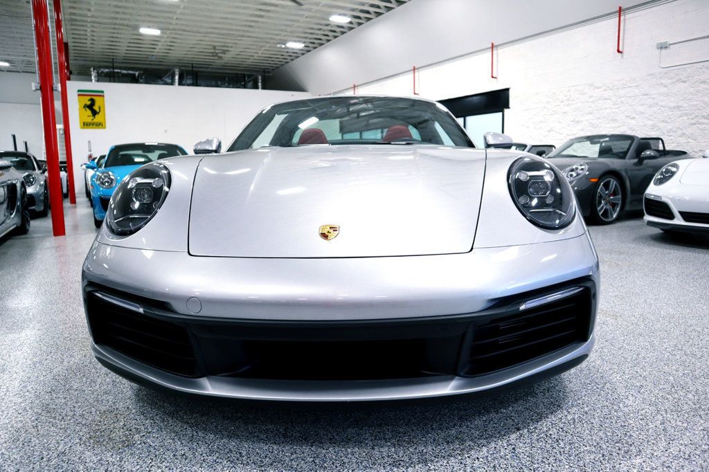 2021 Porsche 911 TARGA 4S GT SILVER...5,795 Miles...TARGA 4S  - 22484082 - 19
