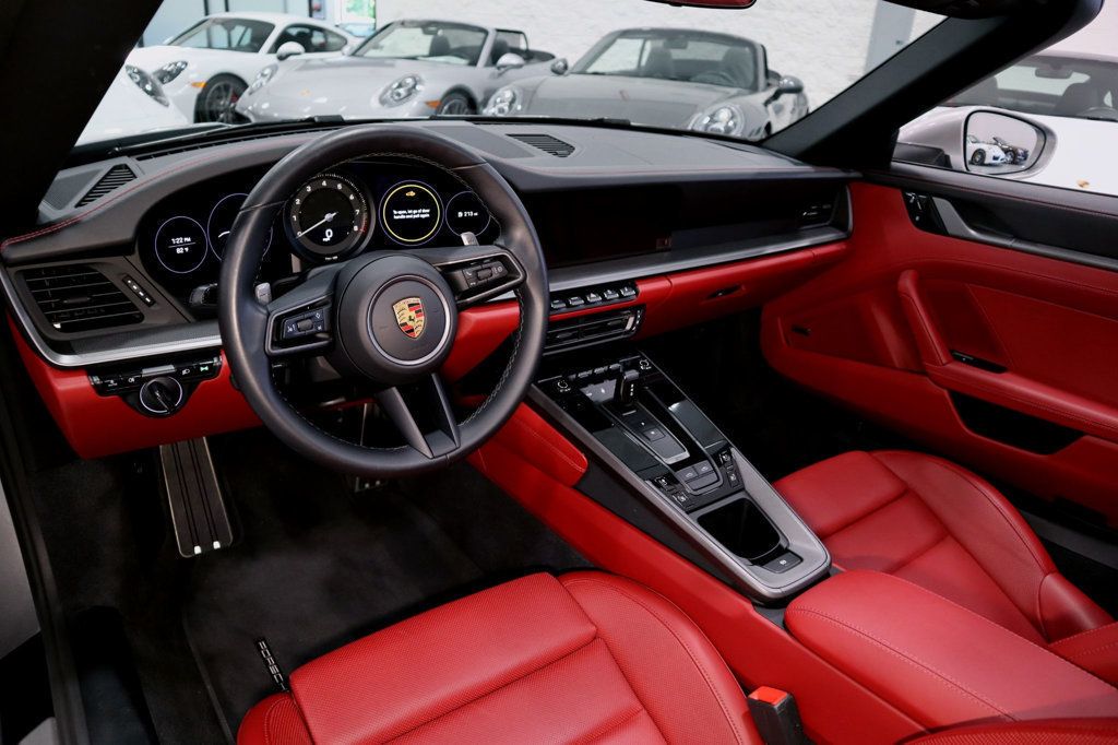 2021 Porsche 911 TARGA 4S GT SILVER...5,795 Miles...TARGA 4S  - 22484082 - 28