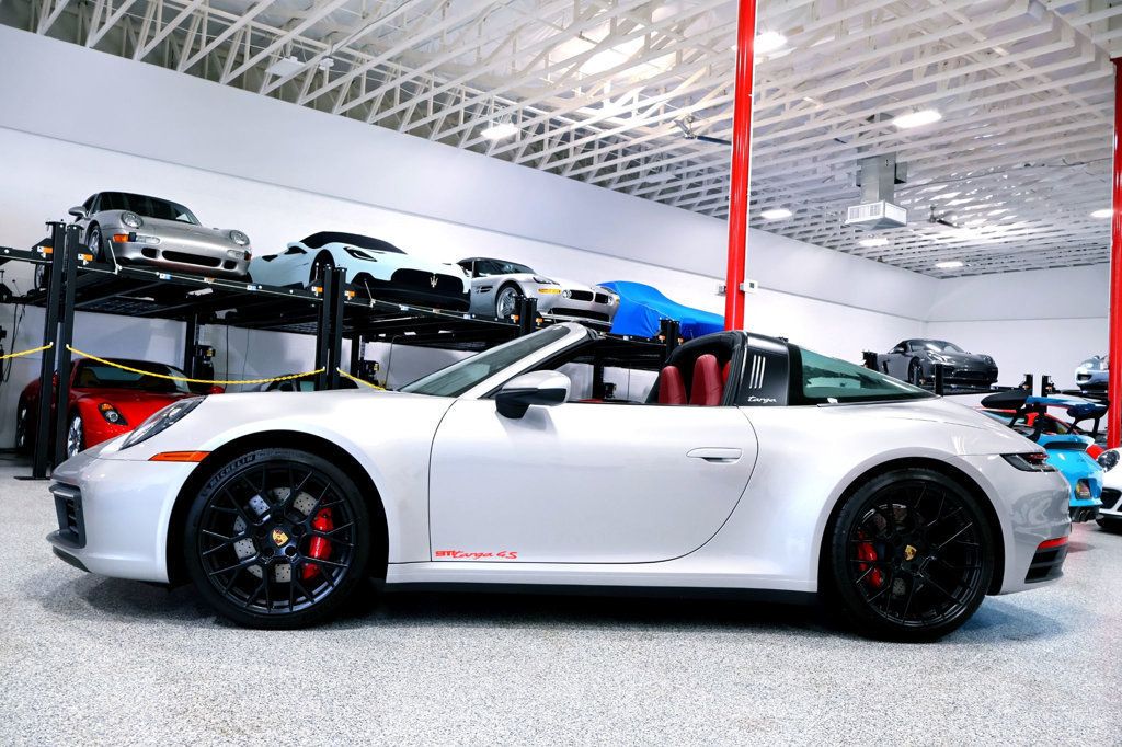 2021 Porsche 911 TARGA 4S GT SILVER...5,795 Miles...TARGA 4S  - 22484082 - 2