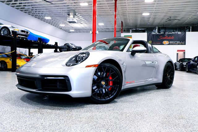 2021 Porsche 911 TARGA 4S GT SILVER...5,795 Miles...TARGA 4S  - 22484082 - 3