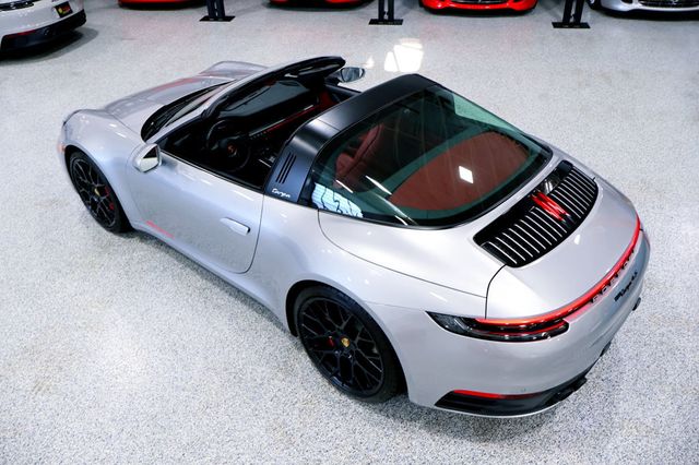 2021 Porsche 911 TARGA 4S GT SILVER...5,795 Miles...TARGA 4S  - 22484082 - 6