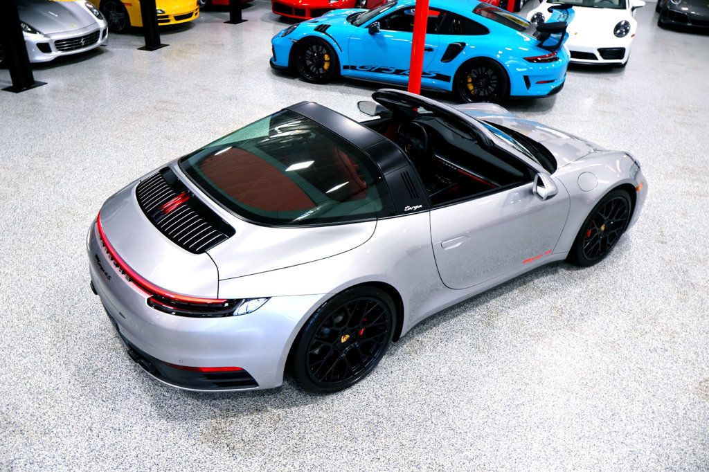2021 Porsche 911 TARGA 4S GT SILVER...5,795 Miles...TARGA 4S  - 22484082 - 7