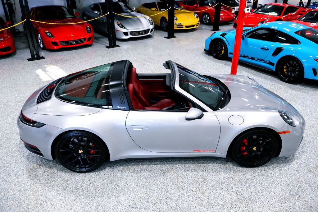 2021 Porsche 911 TARGA 4S GT SILVER...5,795 Miles...TARGA 4S  - 22484082 - 8