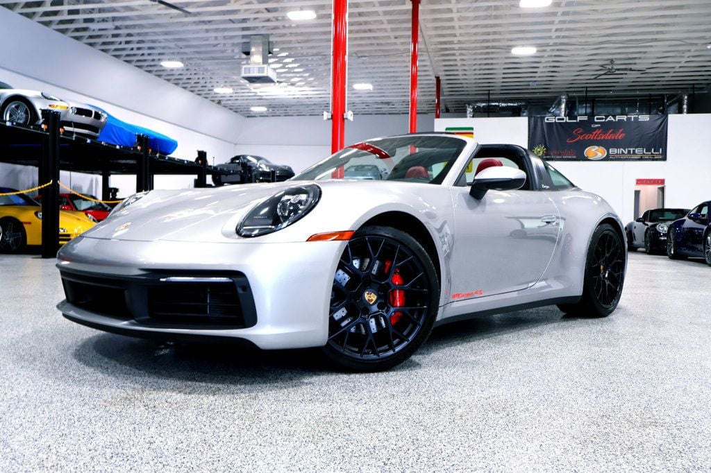 2021 Porsche CARRERA TARGA 4S GT SILVER...5,795 Miles...TARGA 4S  - 22484082 - 3