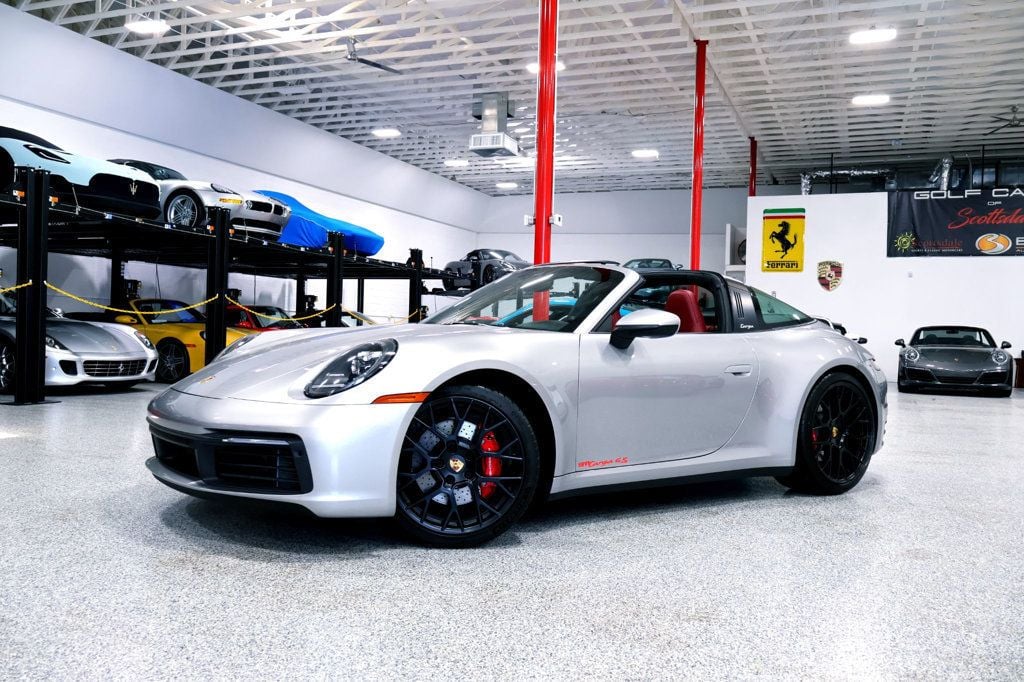 2021 Porsche CARRERA TARGA 4S GT SILVER...5,795 Miles...TARGA 4S  - 22484082 - 4