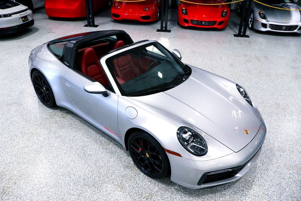 2021 Porsche CARRERA TARGA 4S GT SILVER...5,795 Miles...TARGA 4S  - 22484082 - 5